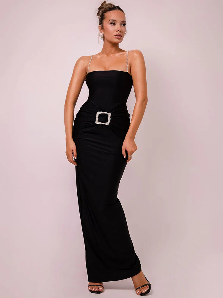 ABRIL MAXI DRESS, ELEGANT SILHOUETTE FOR WEDDINGS