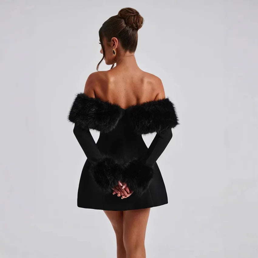 MYLEE MINI DRESS, FIT & FLARE COCKTAIL