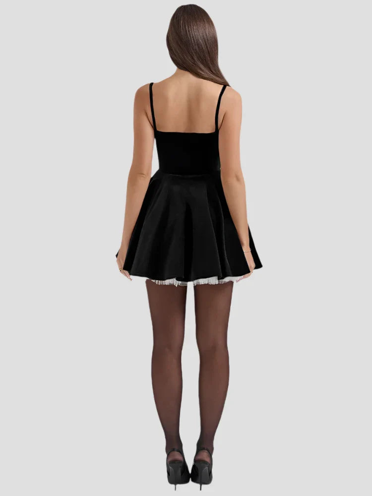 SOPHIA MINI DRESS: CHIC COCKTAIL PARTY SILHOUETTE