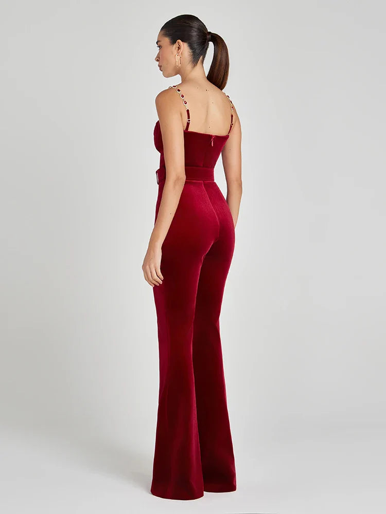 ELEGANT AVA JUMPSUIT FOR WEDDING GUEST