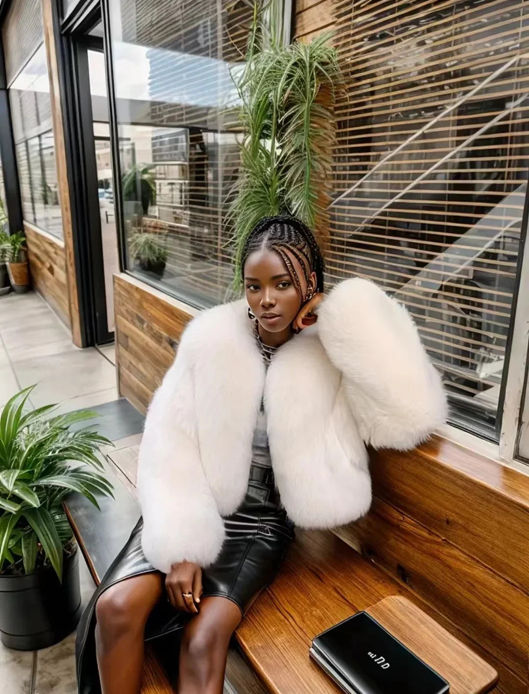 CRISTINA FAUX FUR COAT: LUXE OVERSIZED WINTER OUTERWEAR