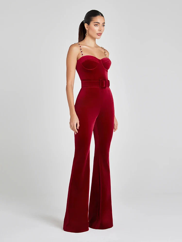 ELEGANT AVA JUMPSUIT FOR WEDDING GUEST