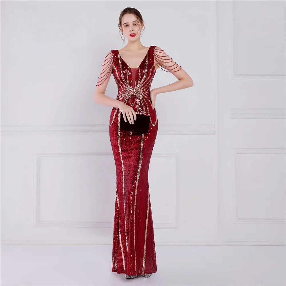 PAITYN MAXI DRESS: ELEGANT A-LINE SILHOUETTE FOR WEDDING GUEST