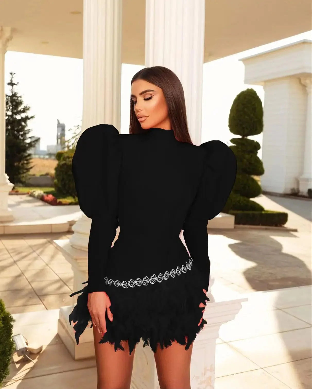 SELINA MINI DRESS - ELEGANT PARTY BODYCON