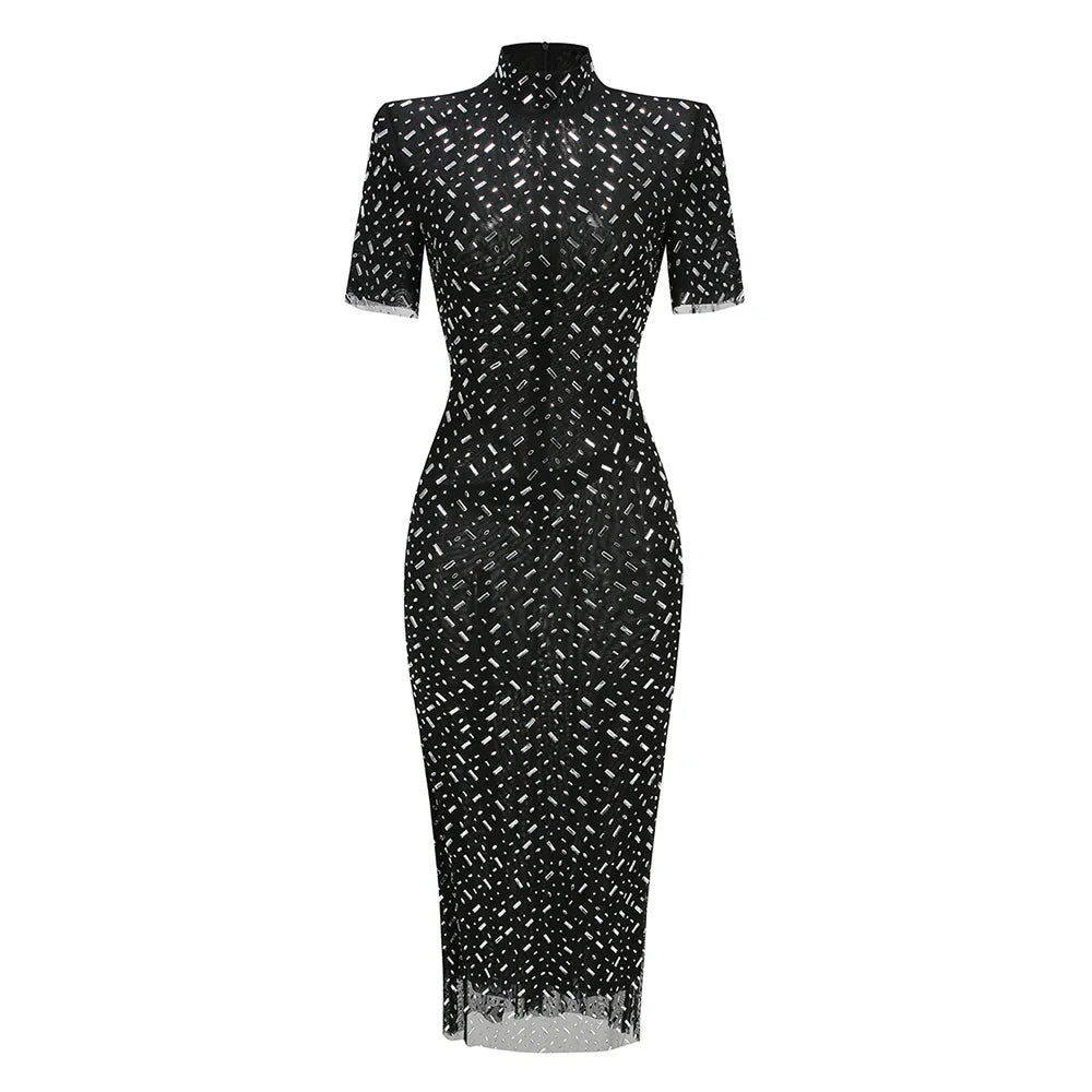 LINDSAY MAXI DRESS FOR WEDDING GUEST ELEGANT