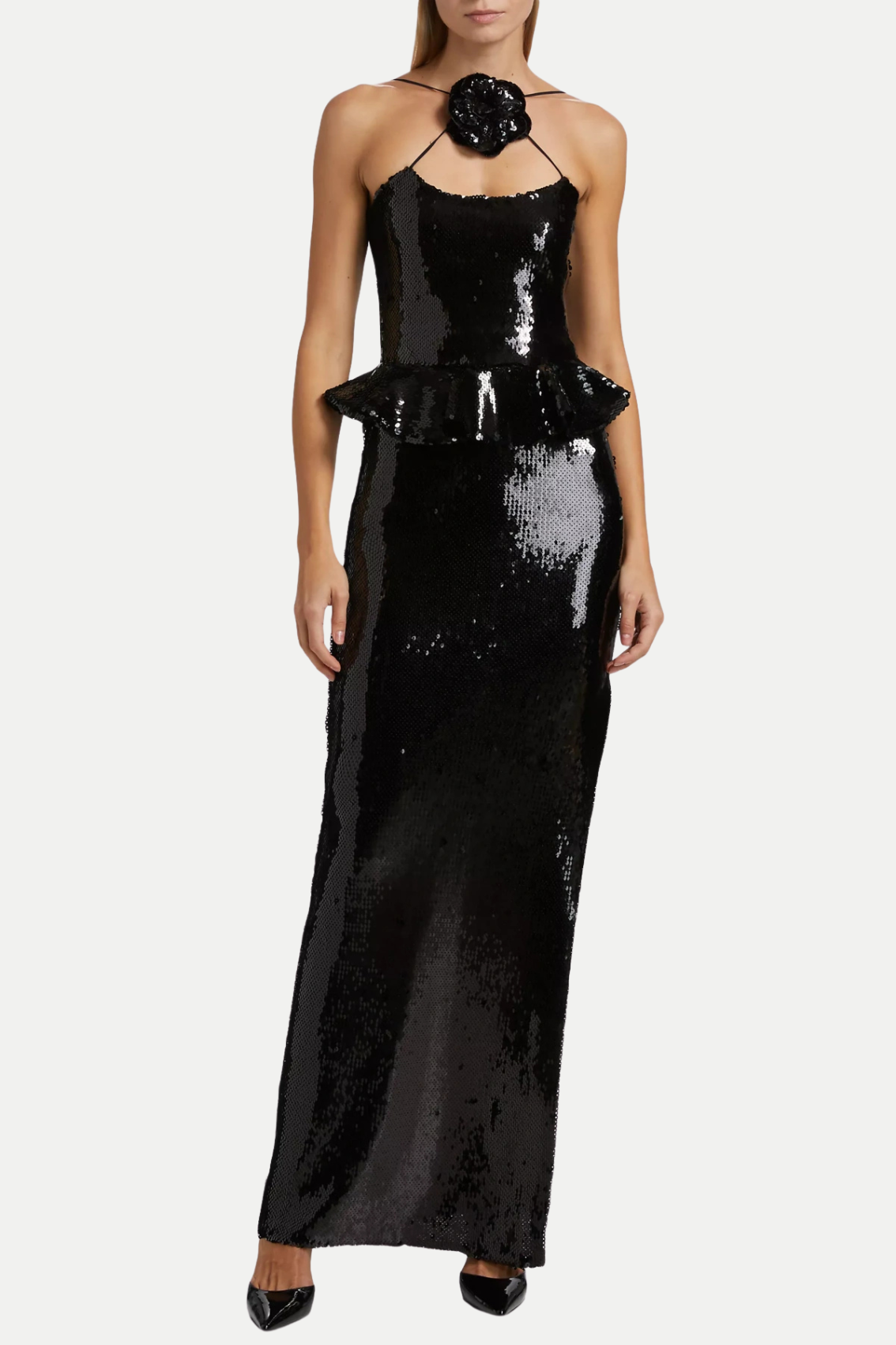 EORED FLOWER MAXI DRESS FOR WEDDING