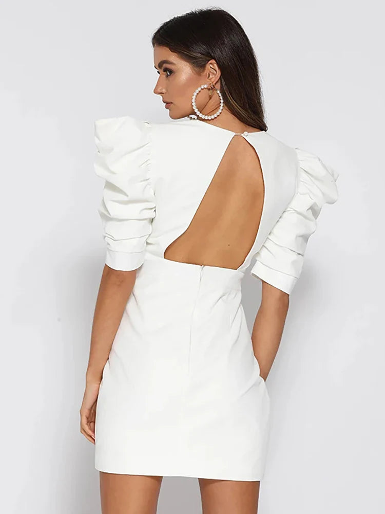 MARLEY PUFF SLEEVE MINI DRESS, COCKTAIL
