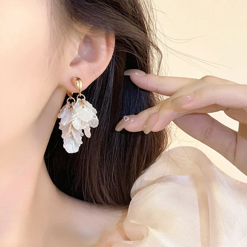 DENISE EARRINGS - CHANDELIER STYLE FOR WEDDING