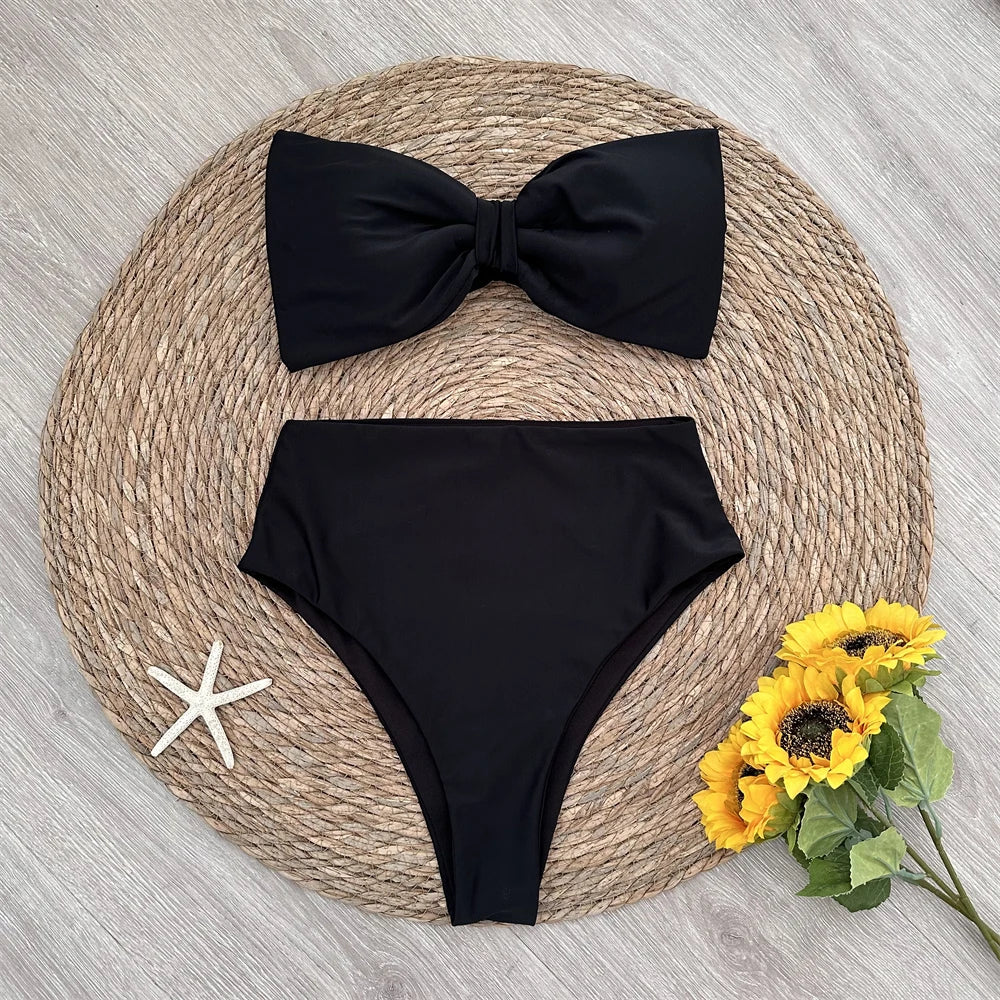 TALL RIBBON BIKINI SET – VACATION ESSENTIAL