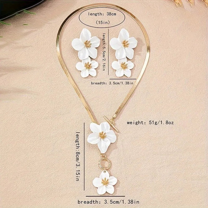GLAM MELANY JEWELRY SET FOR EVENING PARTY