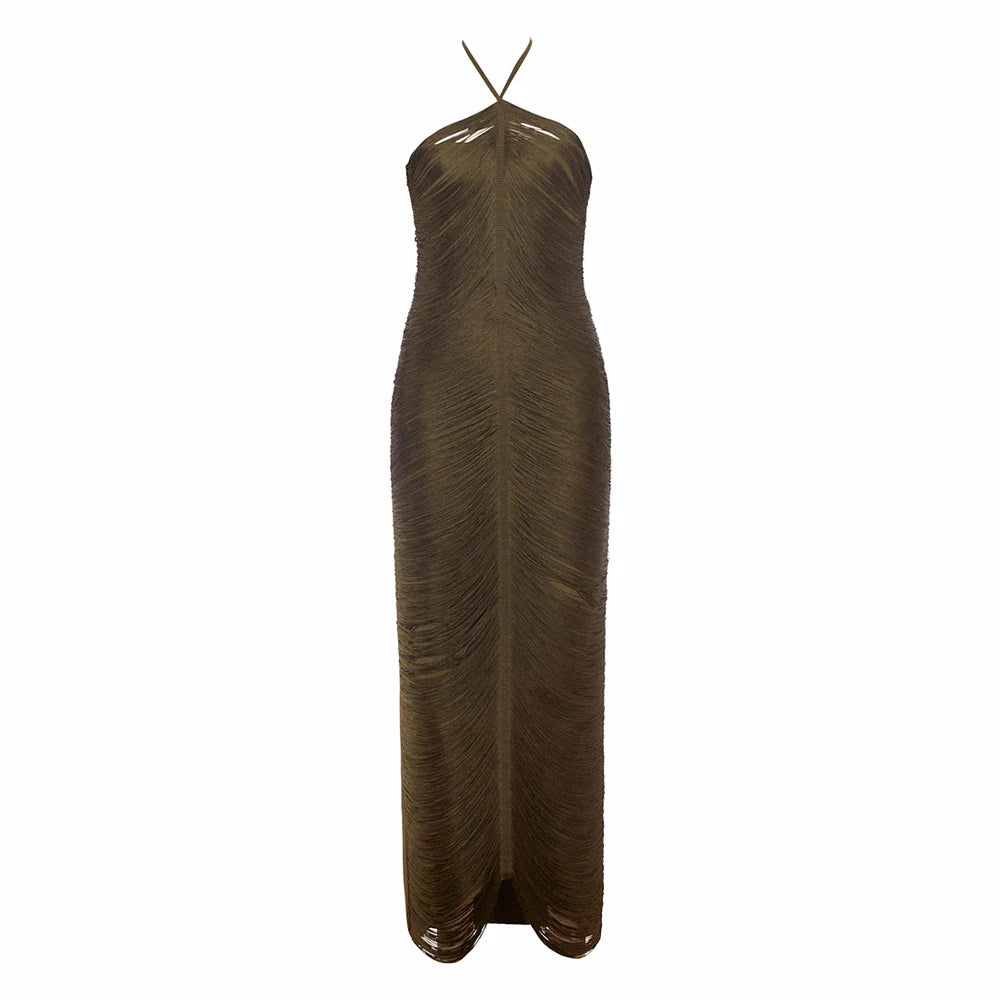 JANAE MAXI DRESS FOR WEDDING GUEST A-LINE