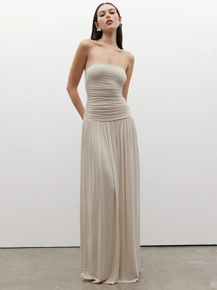 YADIRA MAXI DRESS - ELEGANT A-LINE WEDDING GUEST