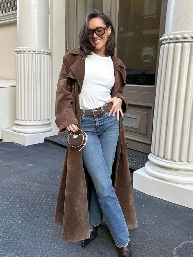 MICAH COAT: TRENCH, OVERSIZED, WINTER OUTFIT