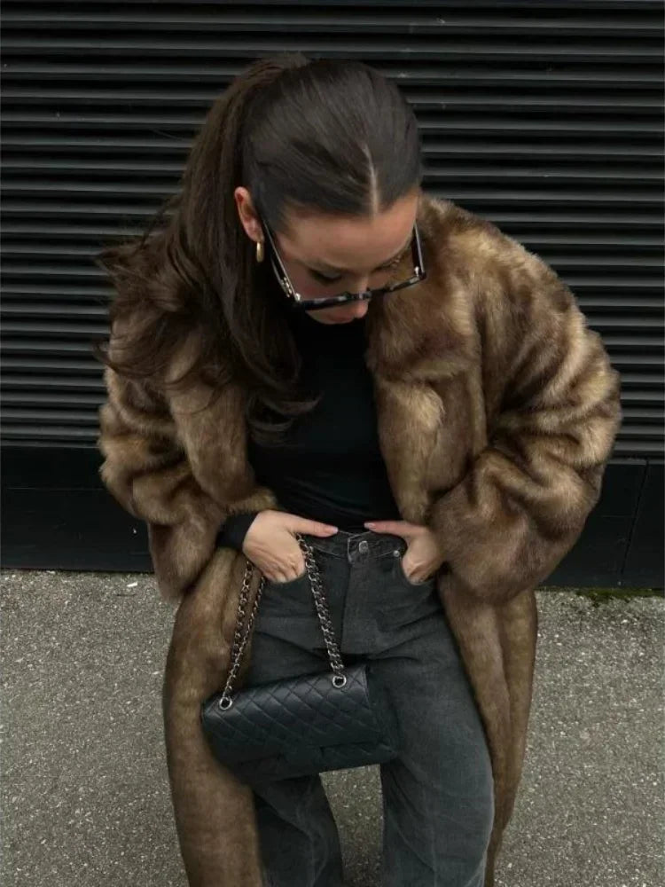 S9cbe02deca59471dbfaa5dc037d2a602f CHEYANNE FAUX FUR COAT: LONG, LUXE, WINTER PARTY