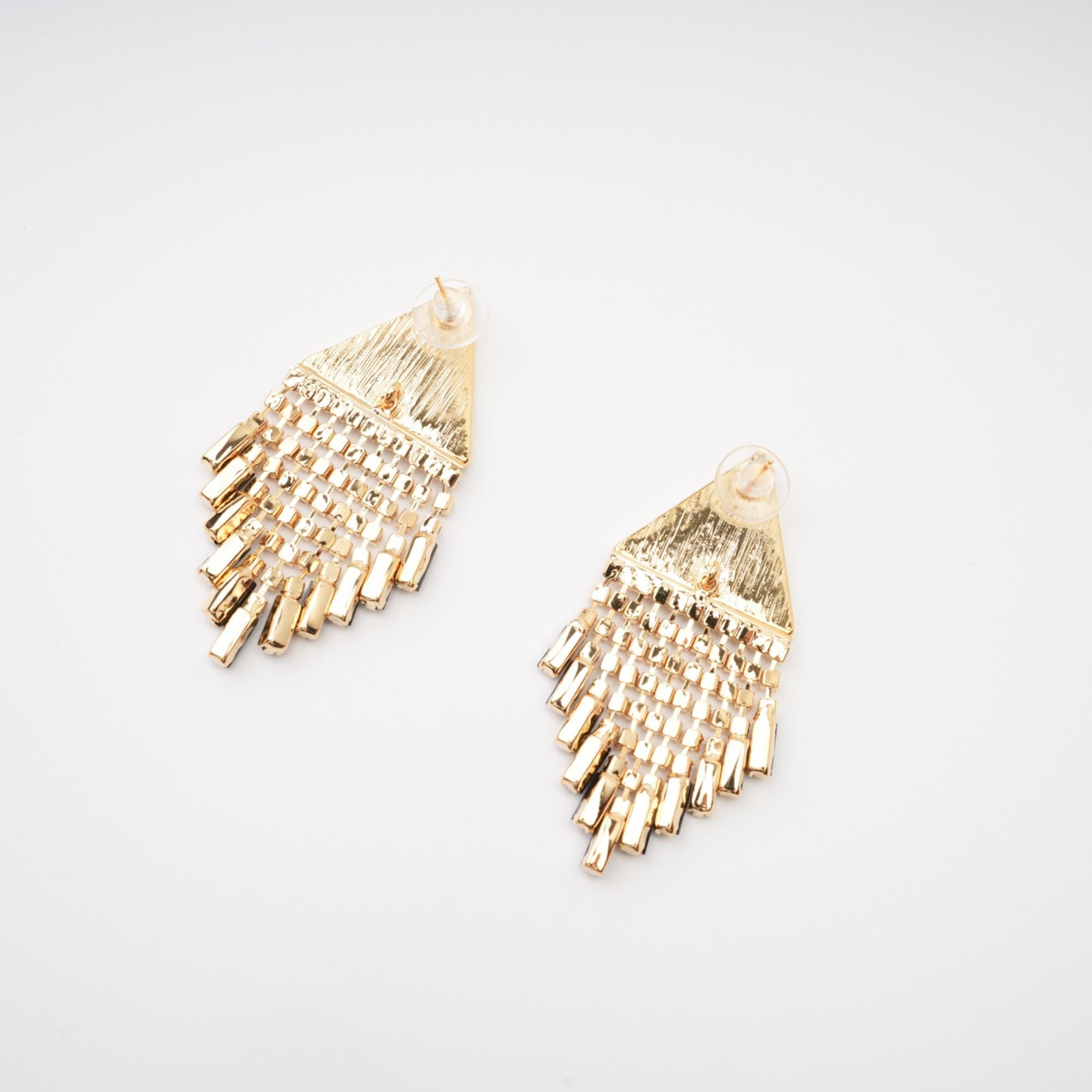 LISETTE TRIANGLE FRINGE EARRINGS FOR PARTIES