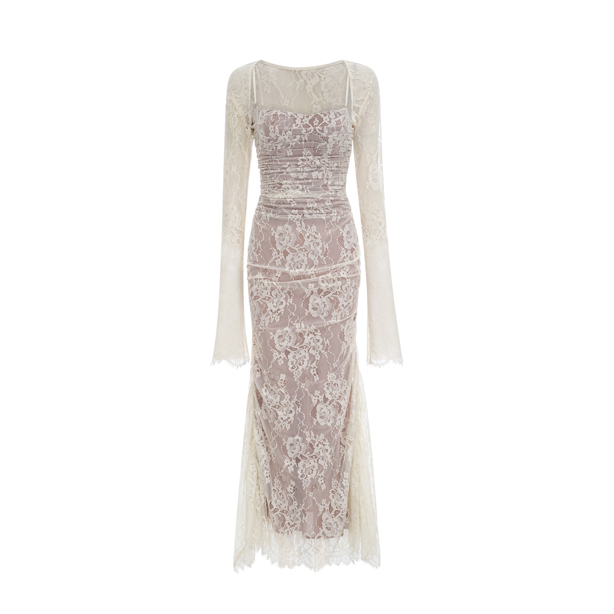 VALÉRIE LACE MAXI DRESS FOR WEDDING GUEST