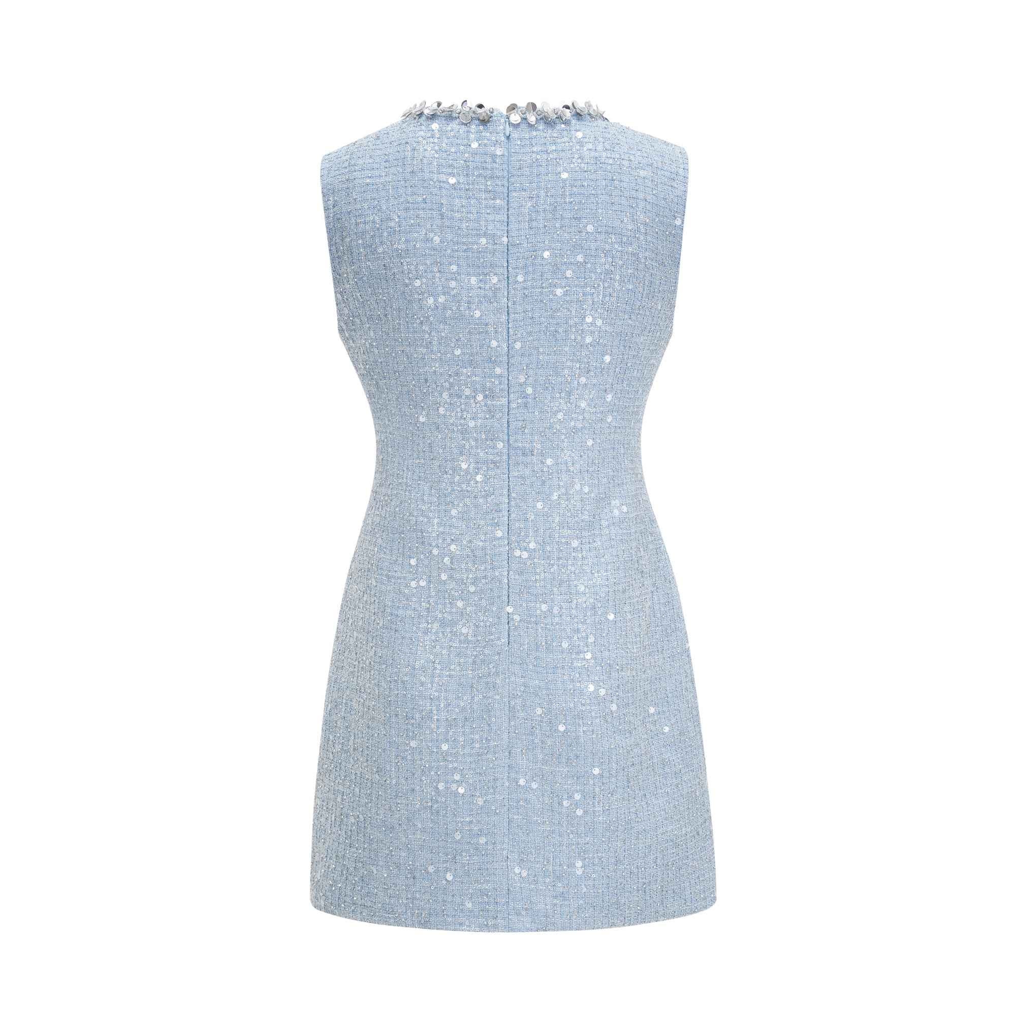 ÉMILIE SEQUIN TWEED MINI DRESS, COCKTAIL PARTY