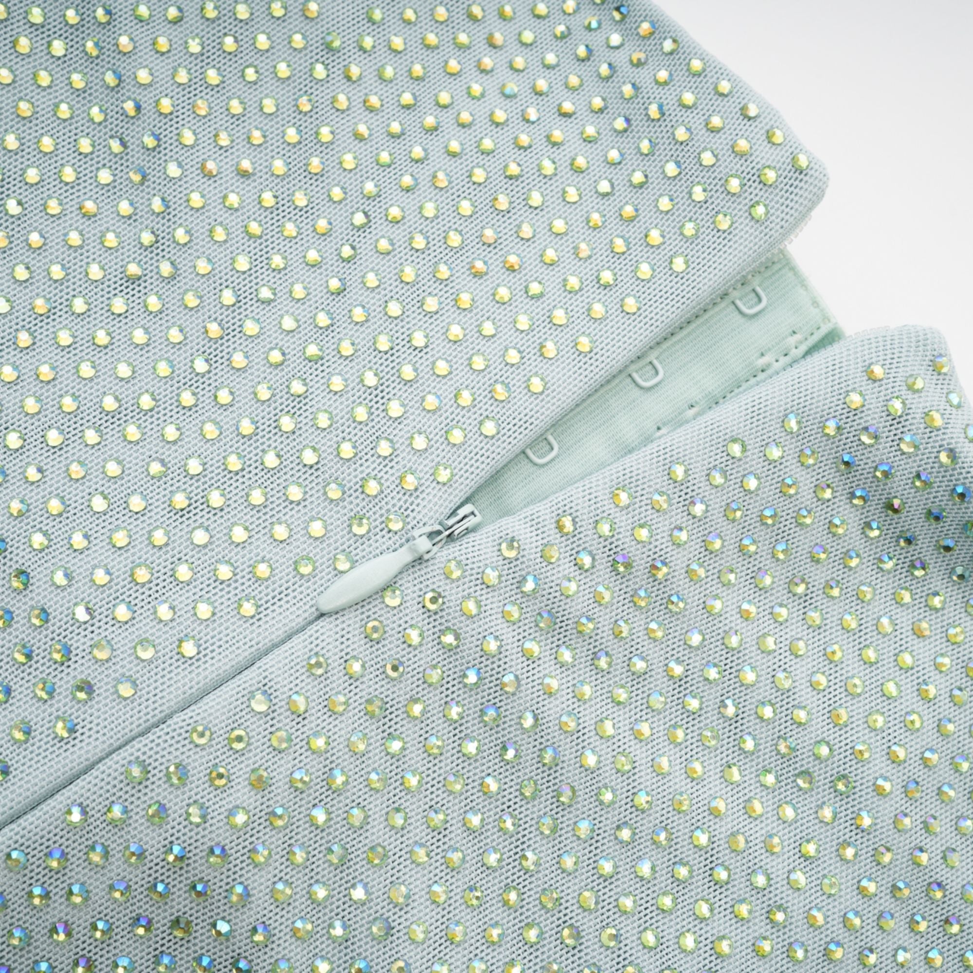 SEBILLE EMBELLISHED BOW MAXI DRESS