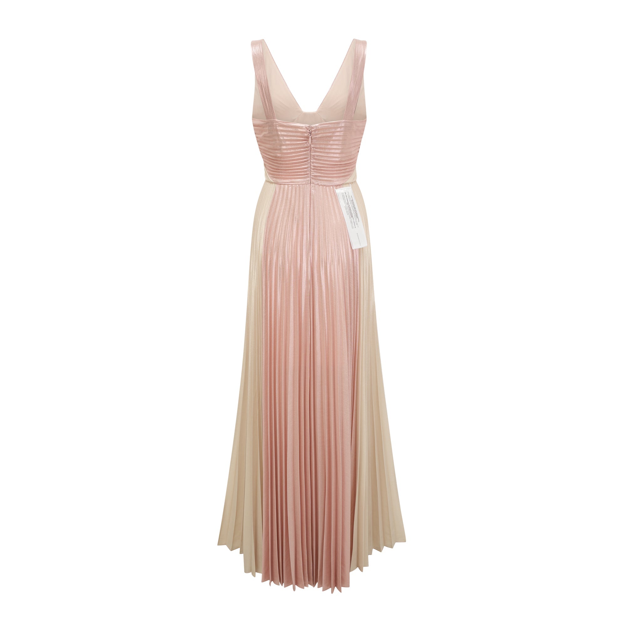 SHIEMA SHINY PLEATED DRESS FOR PARTY