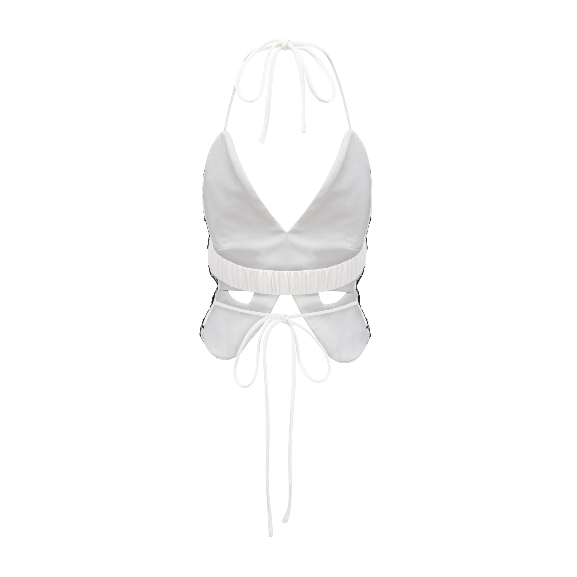 VITTORIA EMBELLISHED BUTTERFLY TOP FOR EVENING