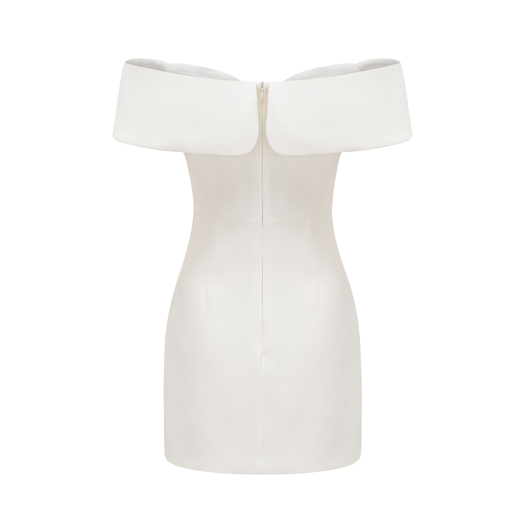 VICTORE BOW OFF-SHOULDER DRESS FOR WEDDING