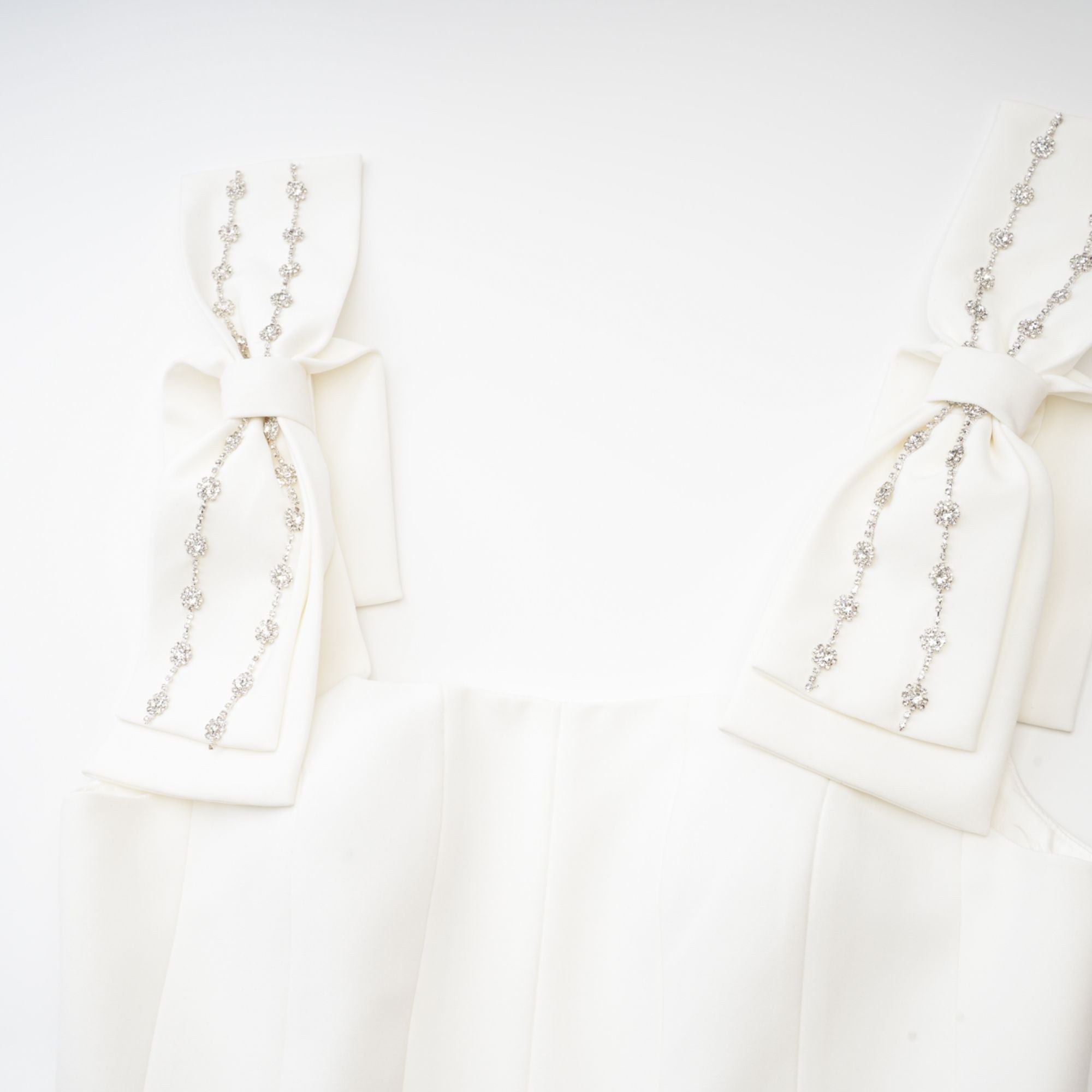 ONDINE BOW-DETAIL DRESS, EMBELLISHED, COCKTAIL