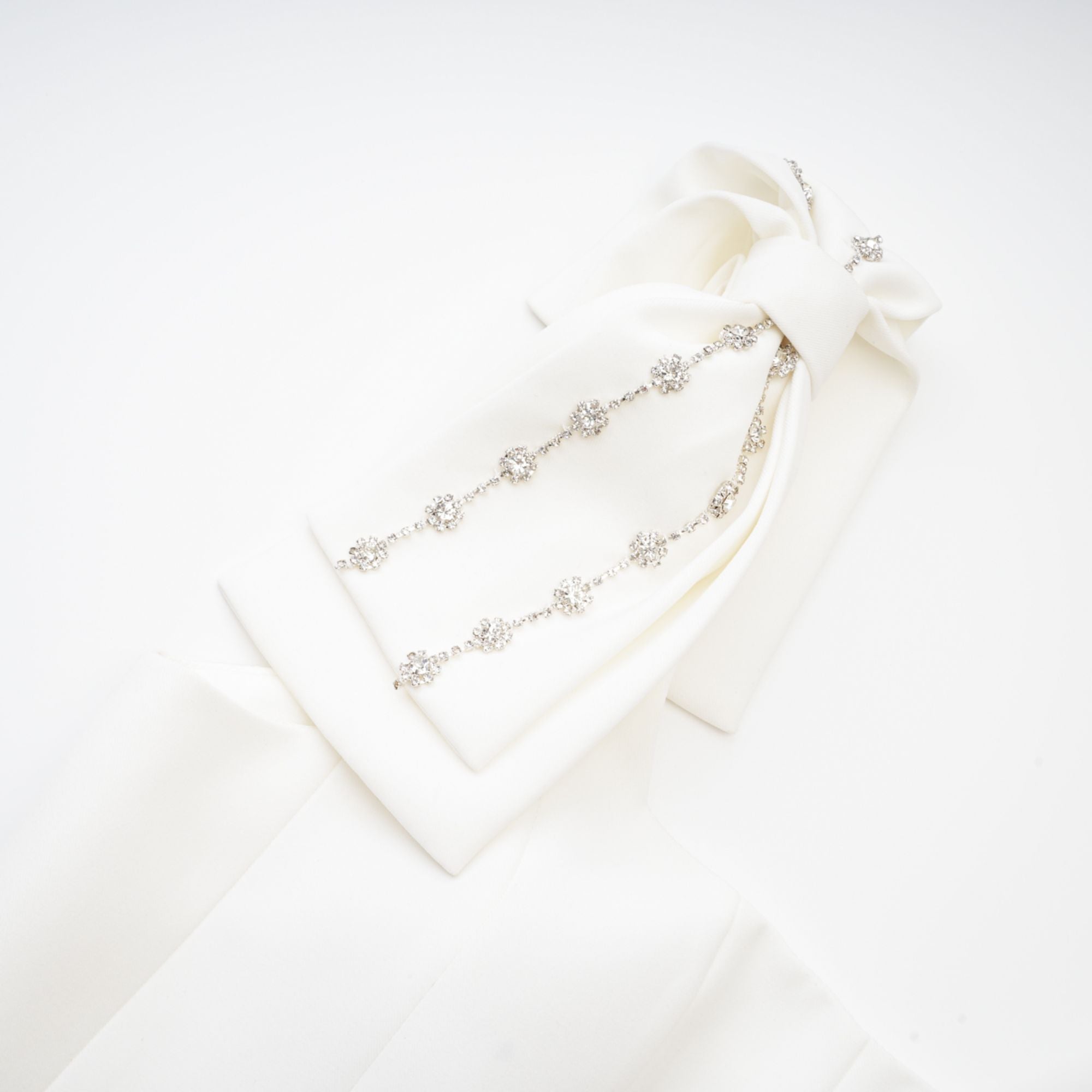 ONDINE BOW-DETAIL DRESS, EMBELLISHED, COCKTAIL