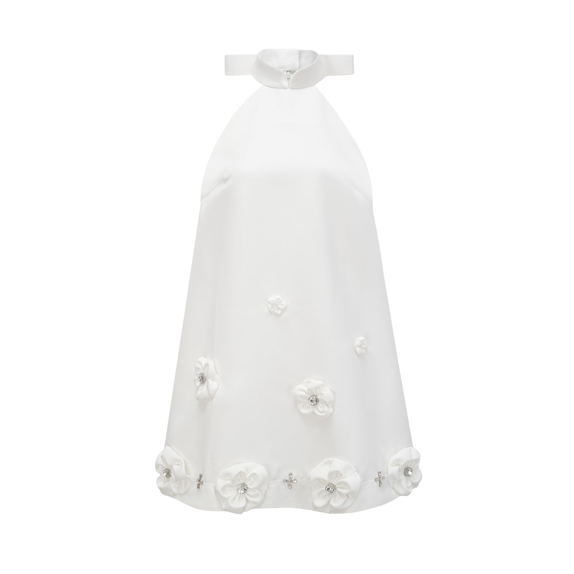 AUBRIE FITTED EMBELLISHED MIDI DRESS FOR EVENTS