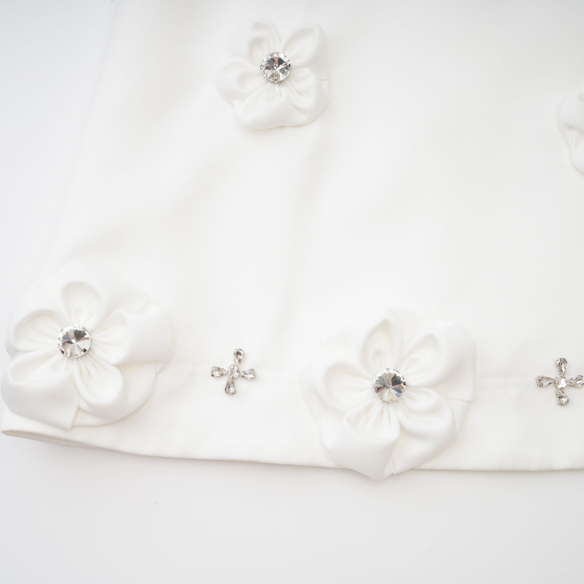 AUBRIE FITTED EMBELLISHED MIDI DRESS FOR EVENTS