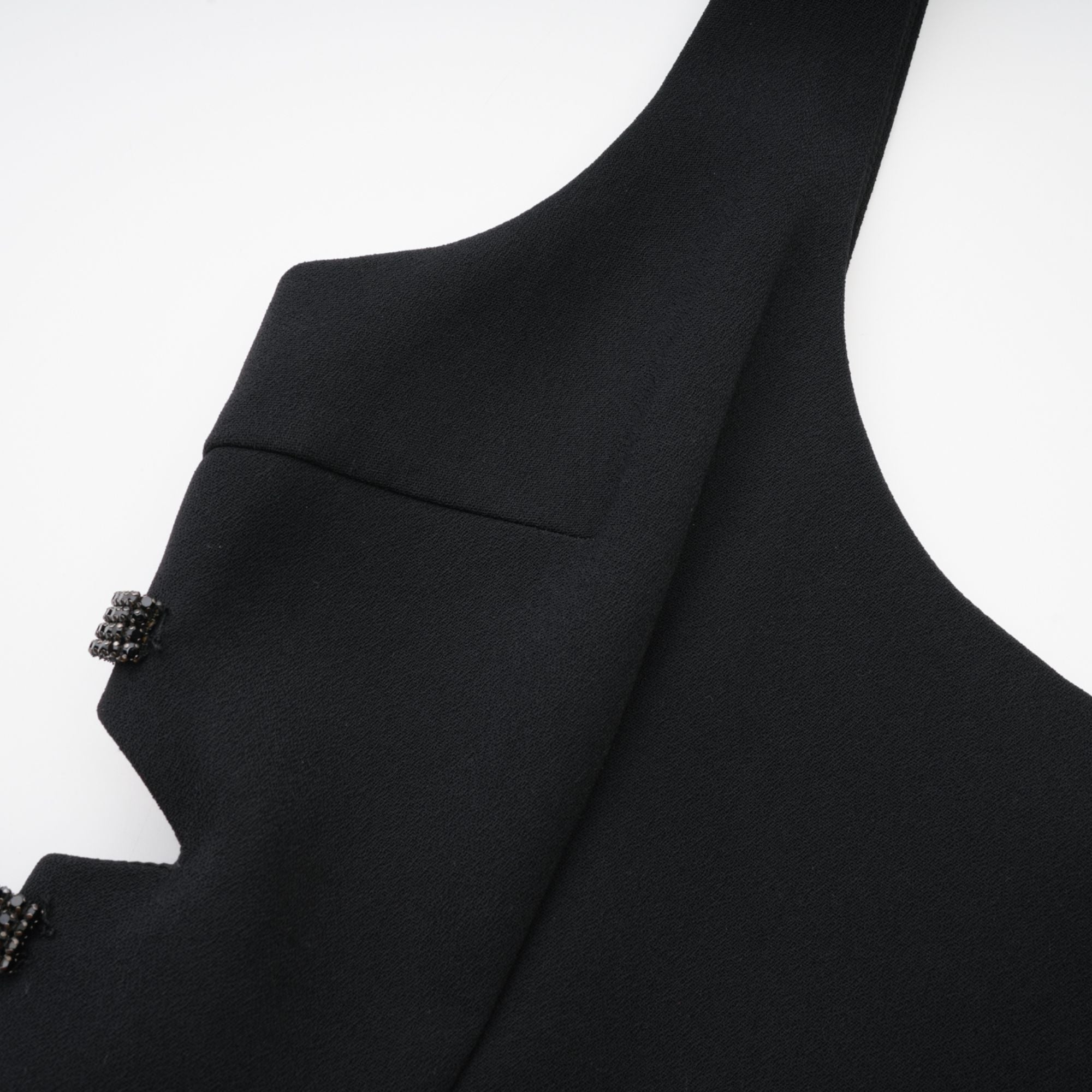 LIANE BOW-DETAIL CUT-OUT MIDI DRESS