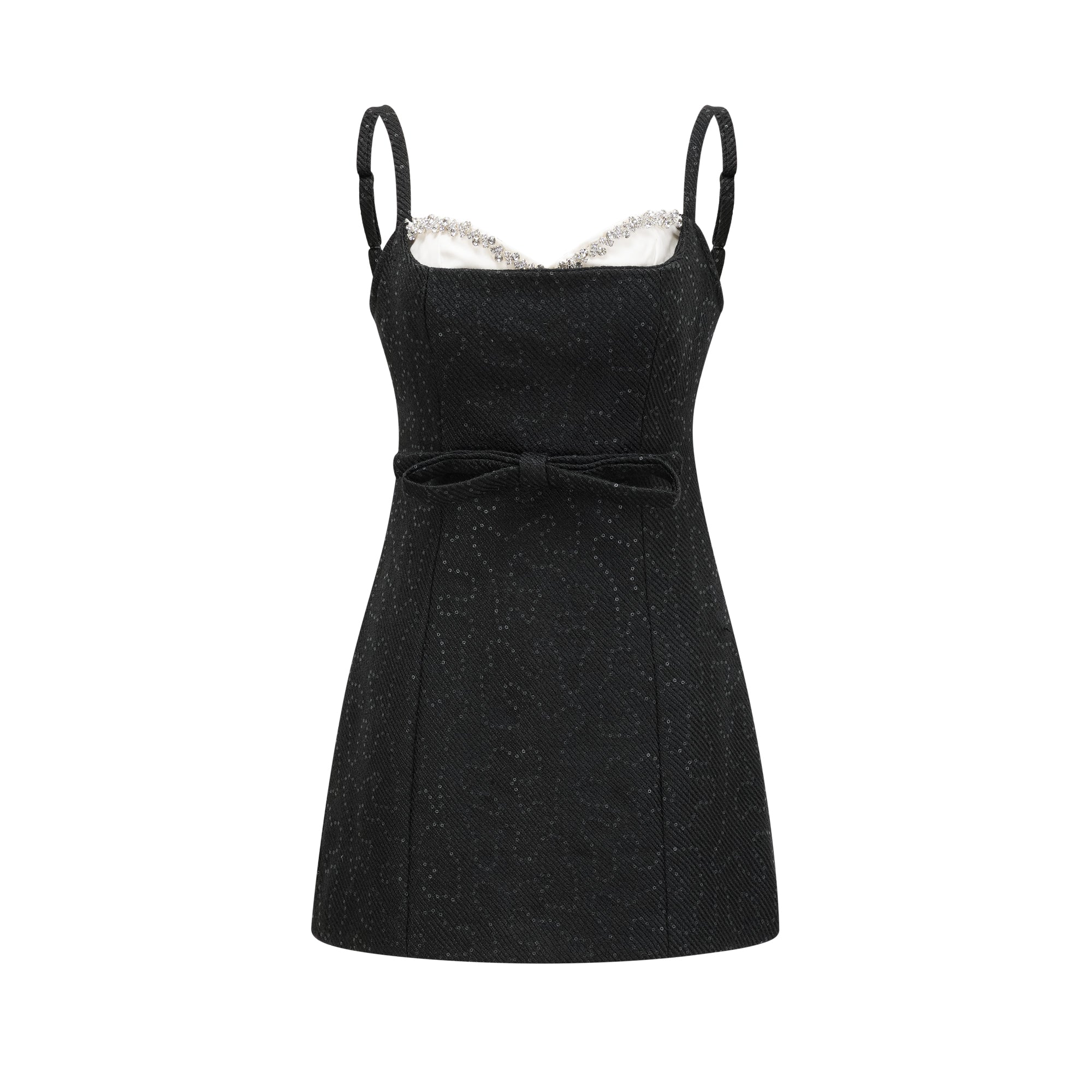 AMORE CRYSTAL SEQUIN COCKTAIL DRESS
