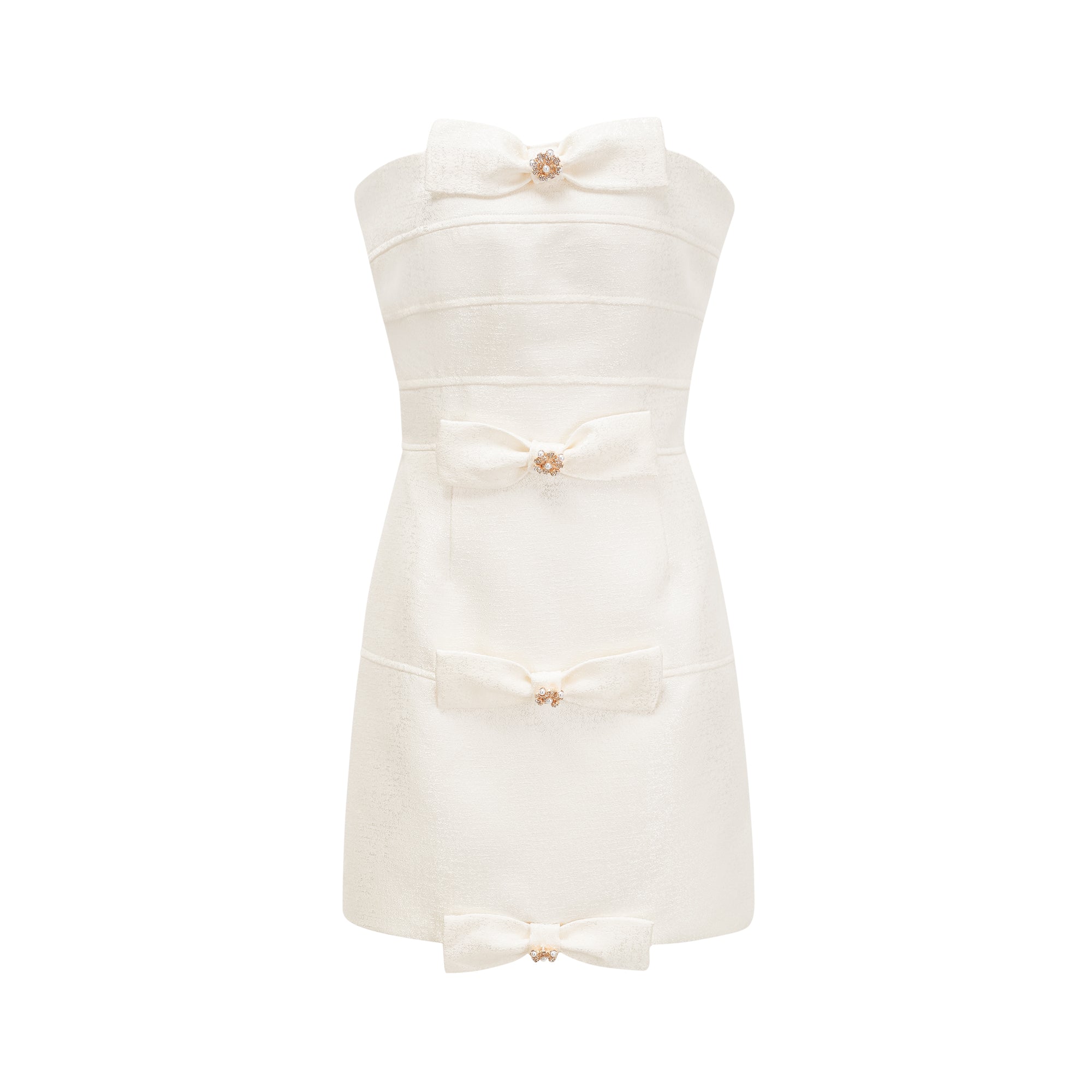 COQUETTE BOW MINI DRESS FOR PARTY