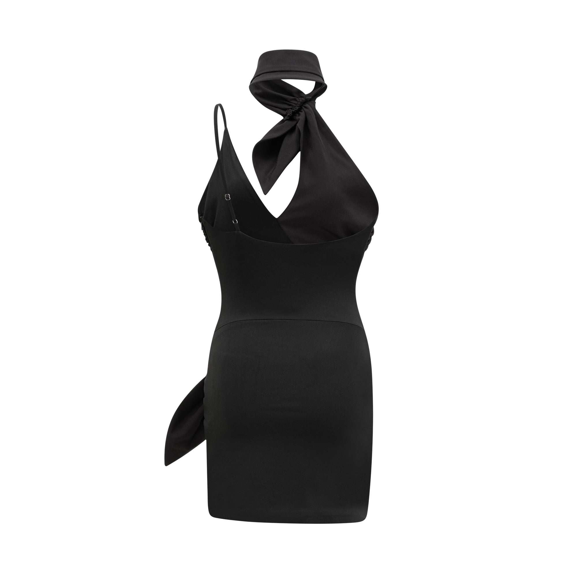 AMELIE ASYMMETRIC CROSSOVER DRESS FOR EVENTS