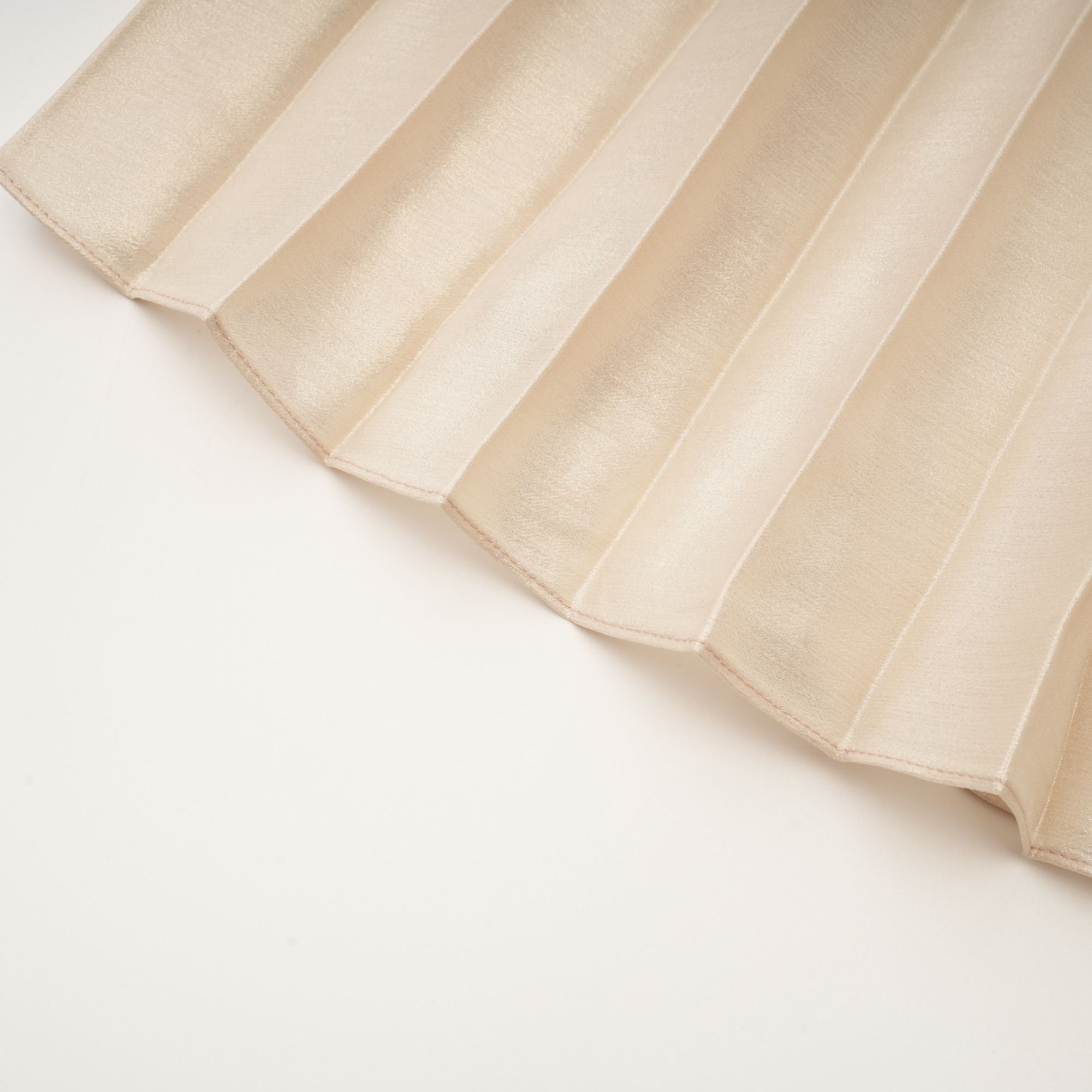 SHIEMA SHINY PLEATED DRESS FOR PARTY
