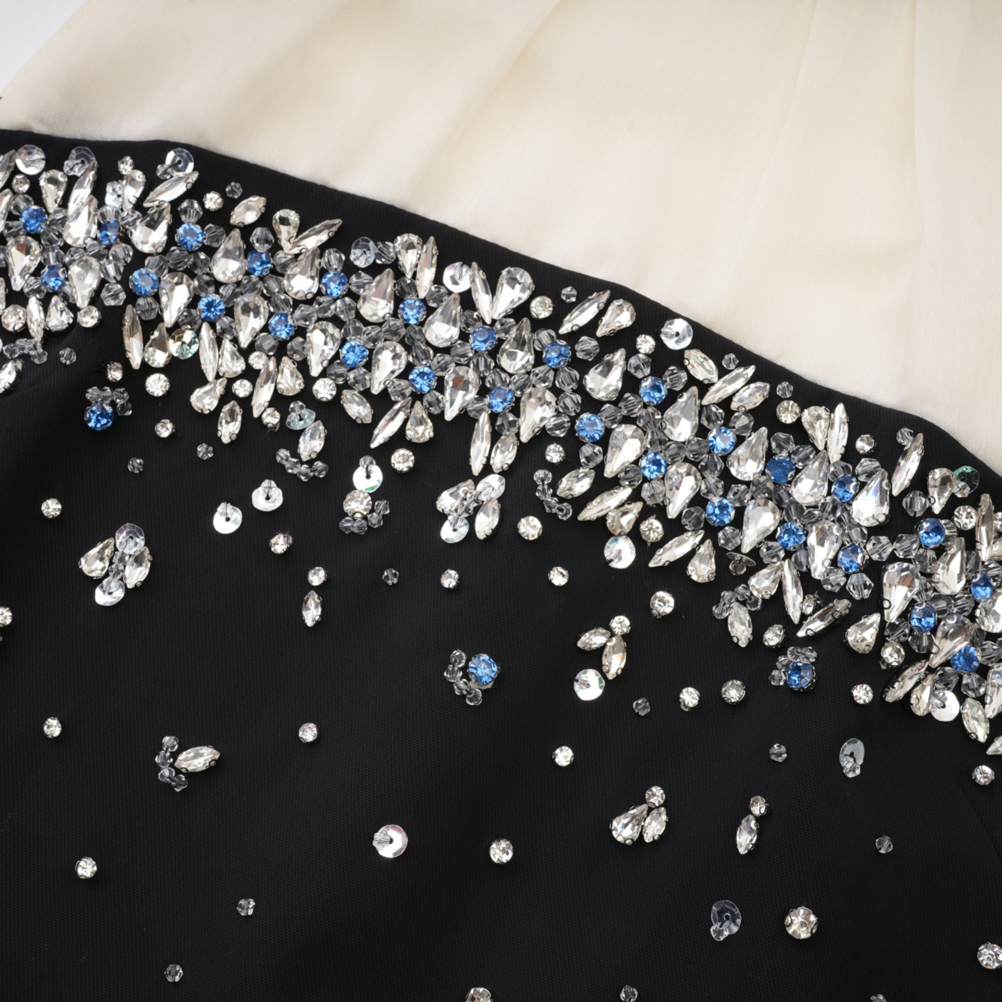 OCTAVIA CRYSTAL MINI DRESS FOR PARTY GLAM