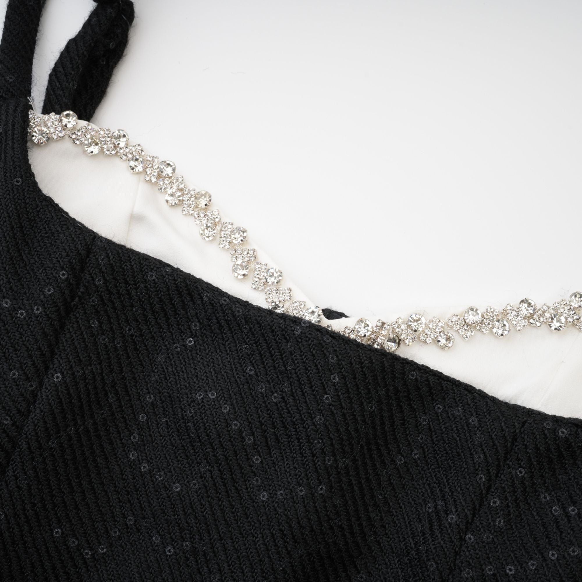AMORE CRYSTAL SEQUIN COCKTAIL DRESS