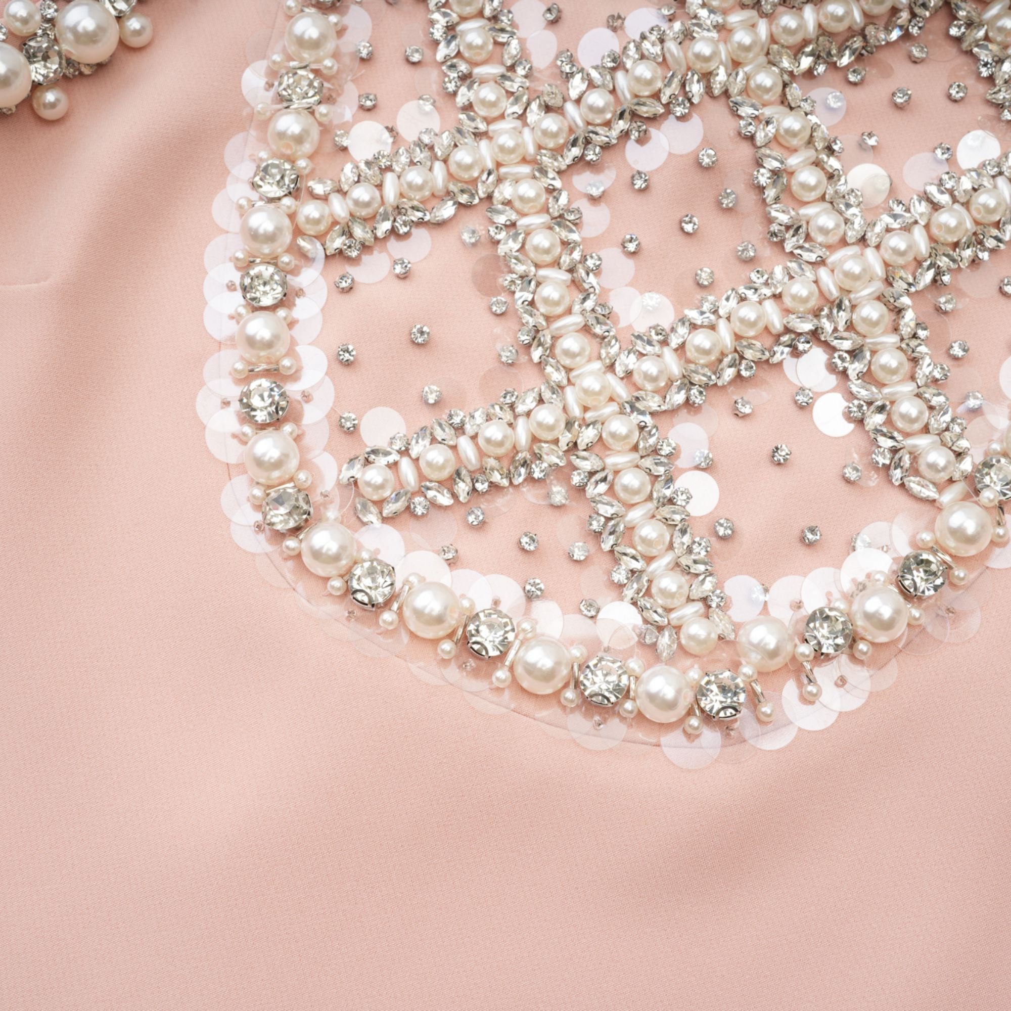 SNY07171 CESCA EMBELLISHED SLEEVELESS MINI DRESS