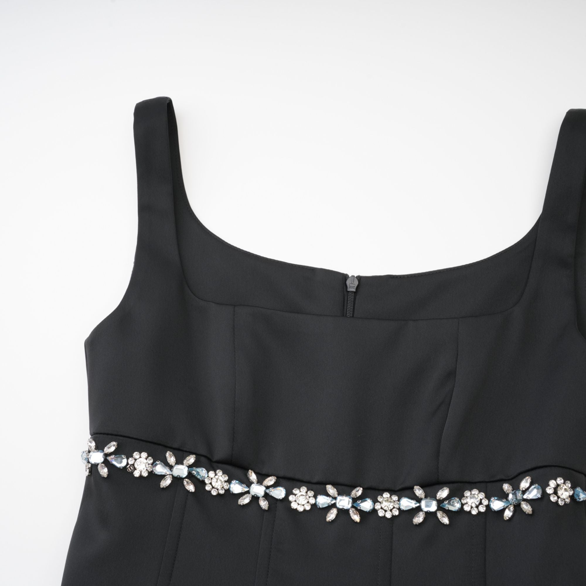 SNY07275 DELIA EMBELLISHED FLARE DRESS, FORMAL