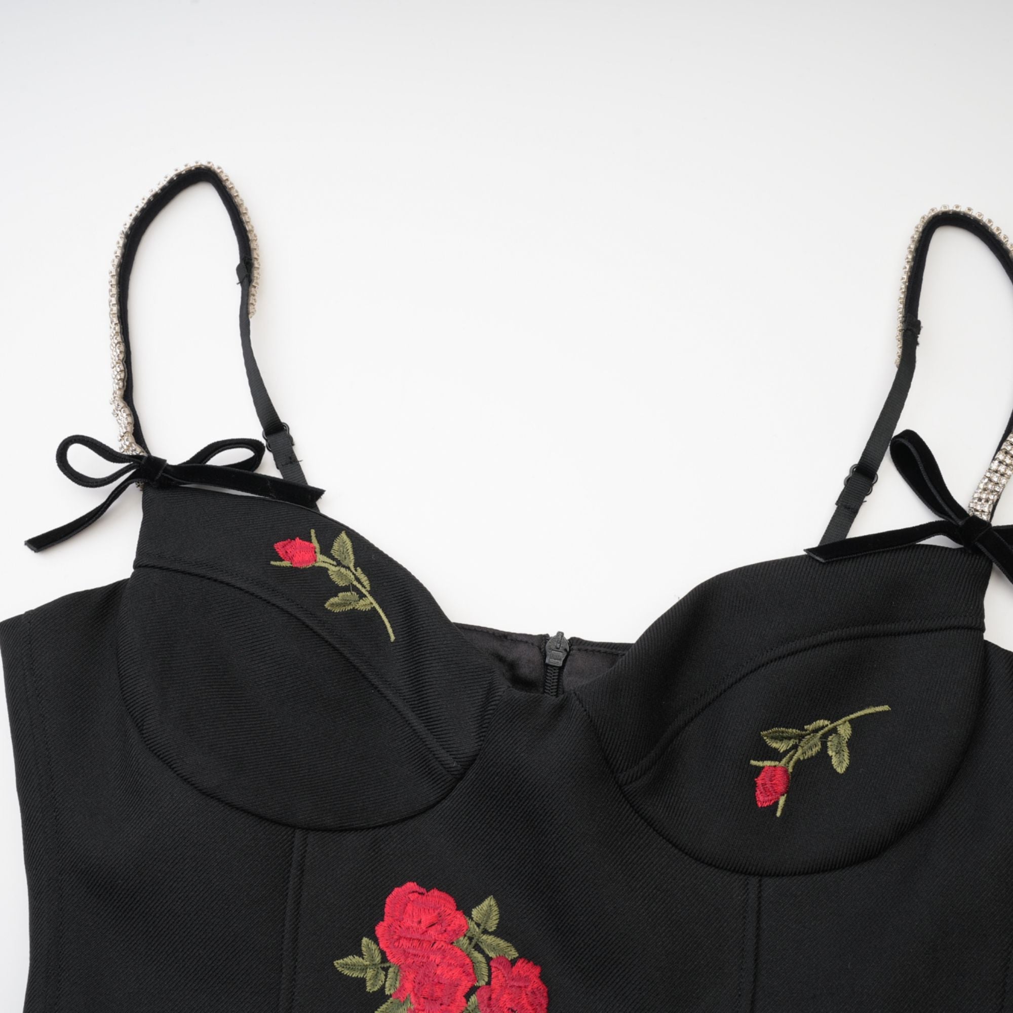 JOVANNA EMBROIDERED MINI DRESS, FLORAL A-LINE