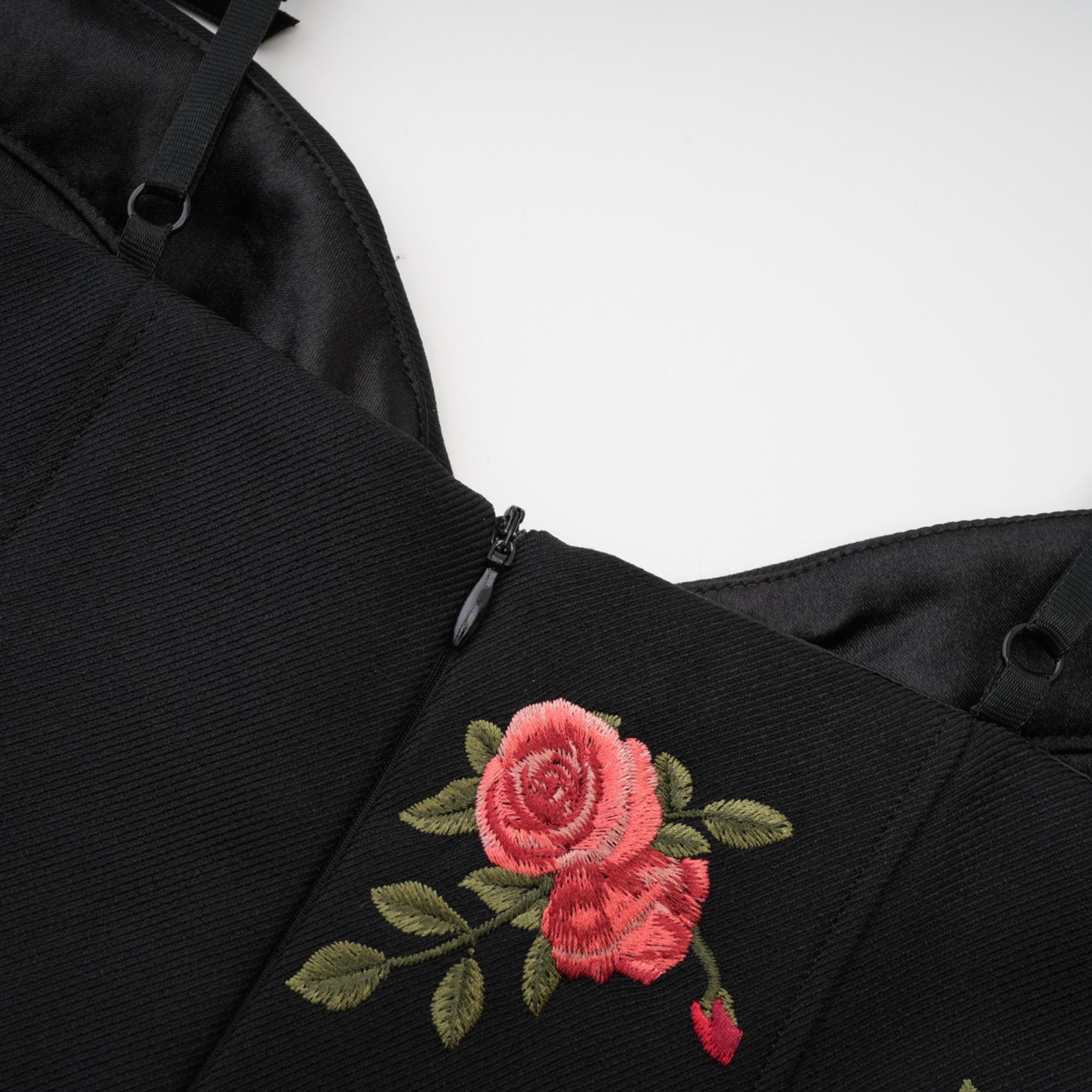 JOVANNA EMBROIDERED MINI DRESS, FLORAL A-LINE