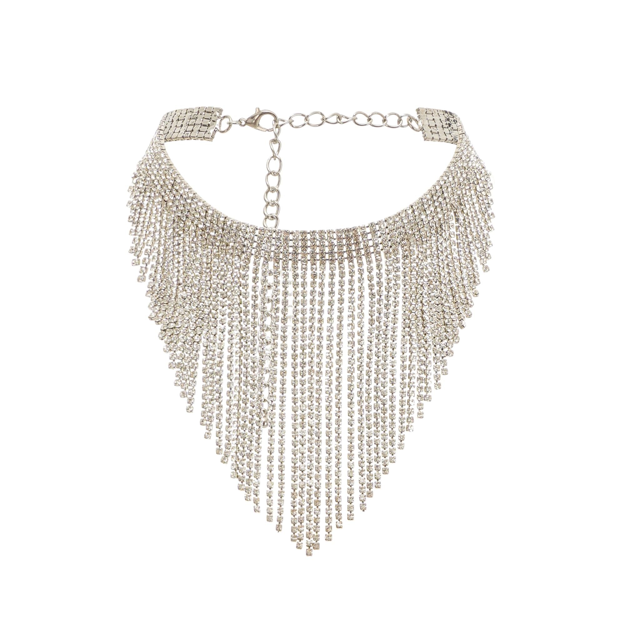 SNY07782_267a47fd-ebe3-43d7-8dc6-b07f105f9861 NATASSIA FRINGED CRYSTAL NECKLACE FOR EVENING