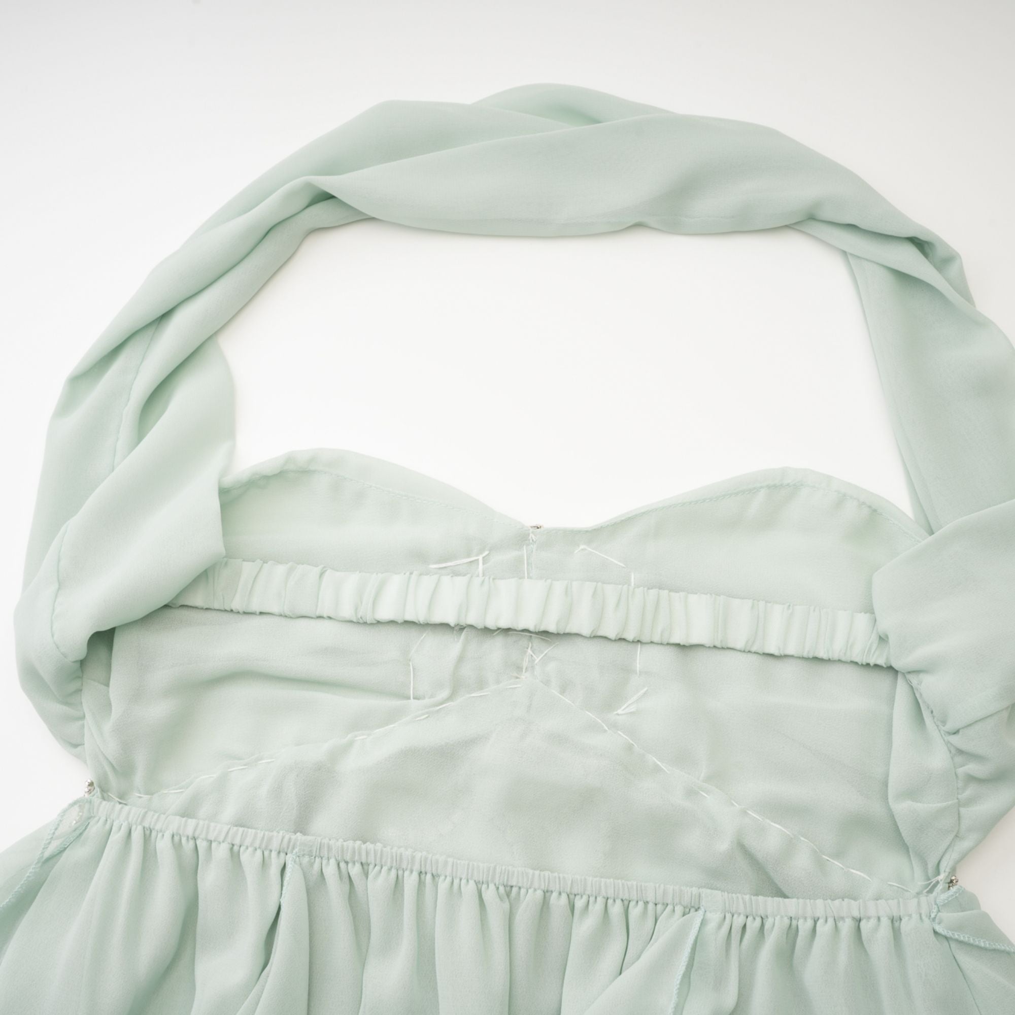 SNY07860_f8be0853-03fc-489b-b15e-0fcc4be2ddcd SALILAH EMBELLISHED RUFFLED COCKTAIL DRESS