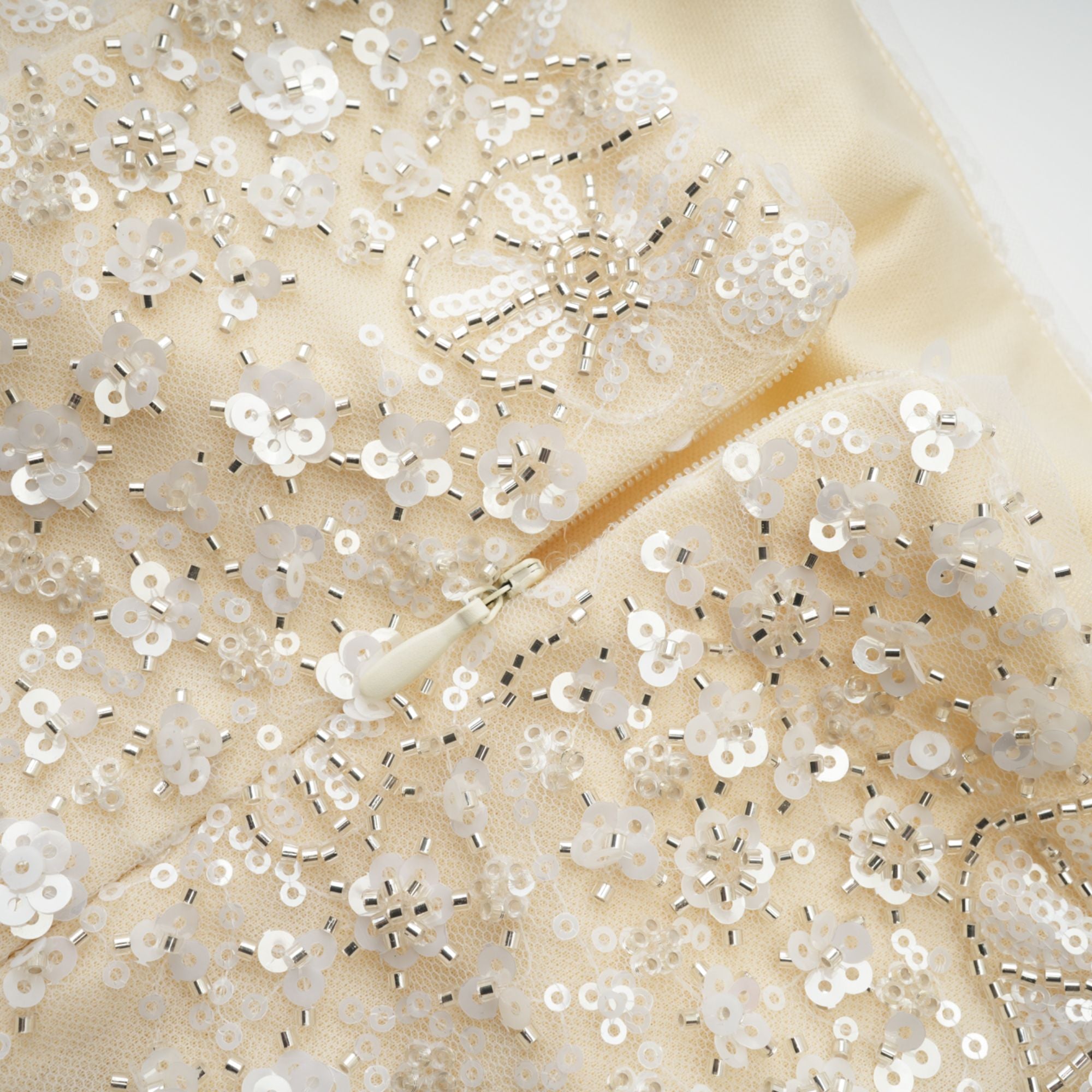 COLINE SEQUIN MESH PARTY DRESS