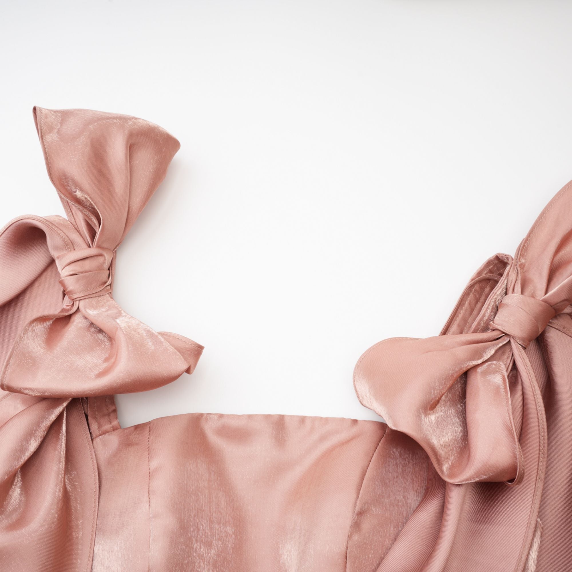 CATIANA BOW FLARED DRESS FOR WEDDING
