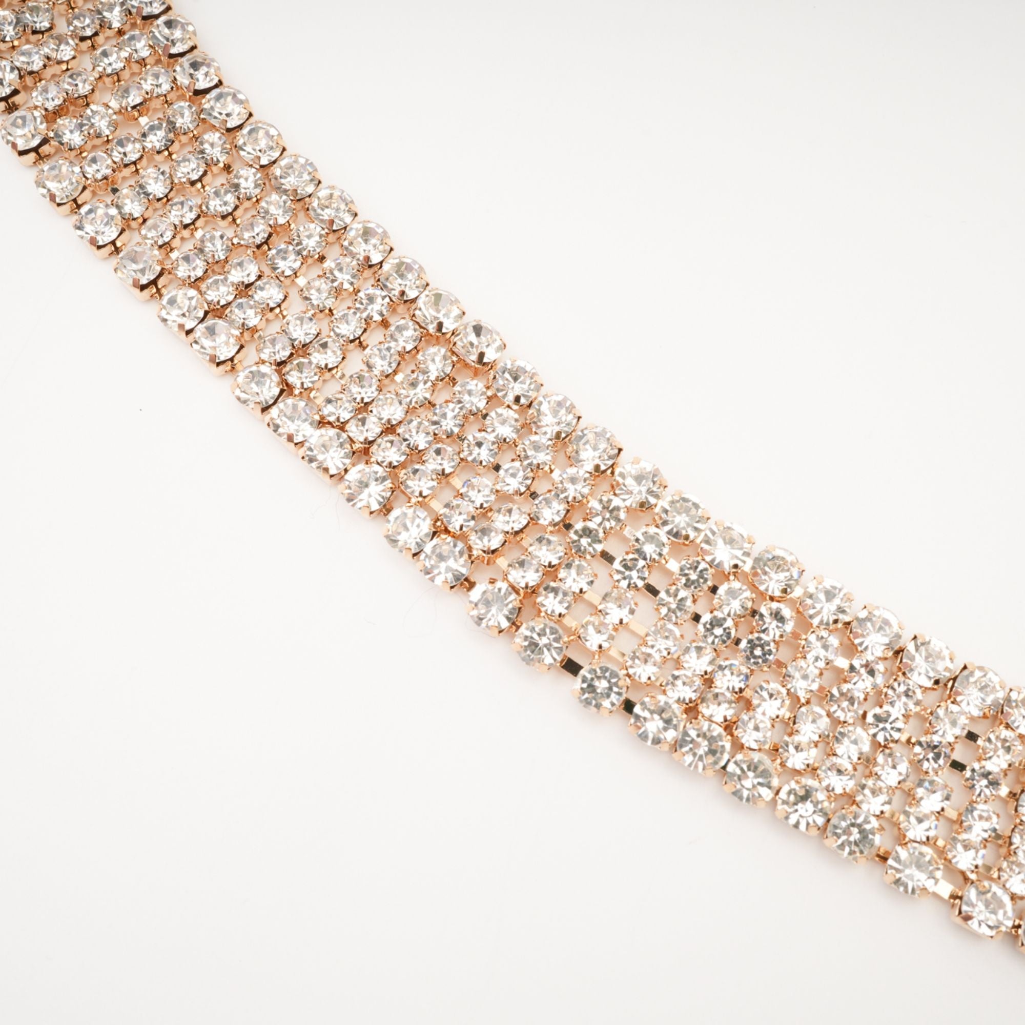 ROSALEE CRYSTAL LAYERED NECKLACE FOR WEDDING