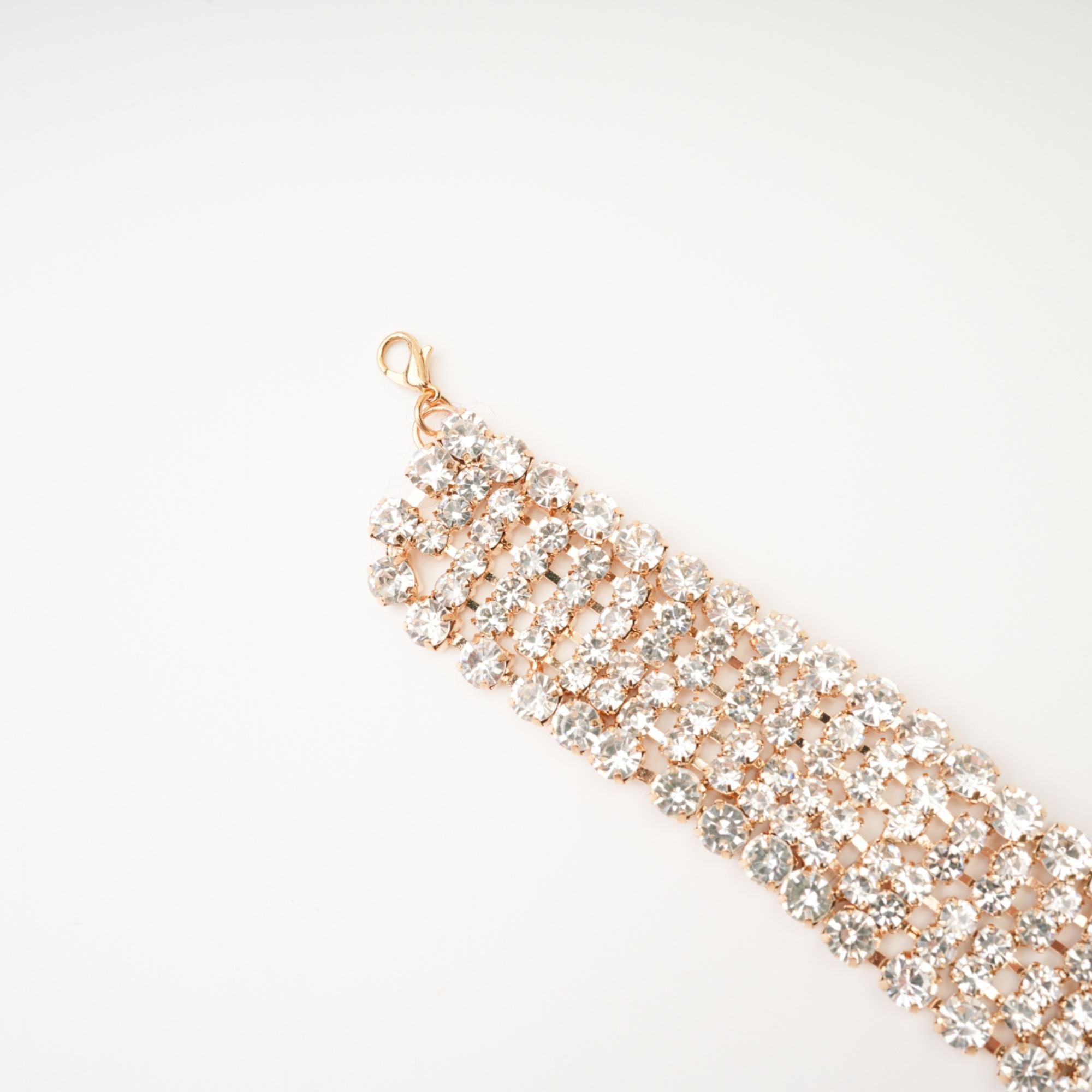ROSALEE CRYSTAL LAYERED NECKLACE FOR WEDDING