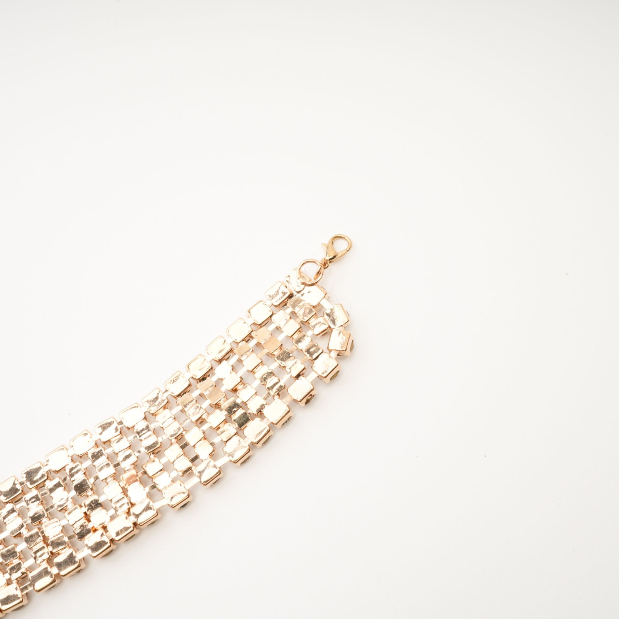 ROSALEE CRYSTAL LAYERED NECKLACE FOR WEDDING