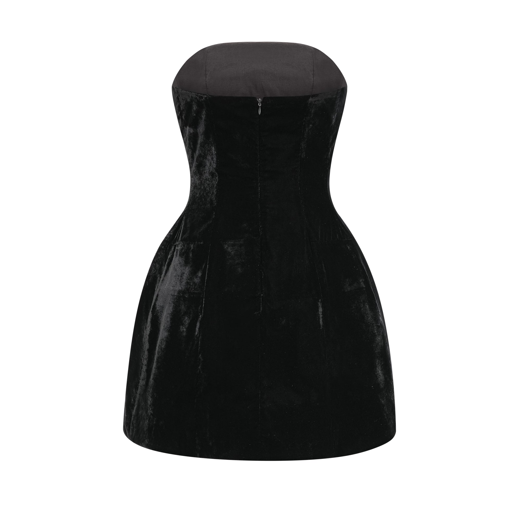 CÉLINE CRYSTAL VELVET DRESS FOR EVENING