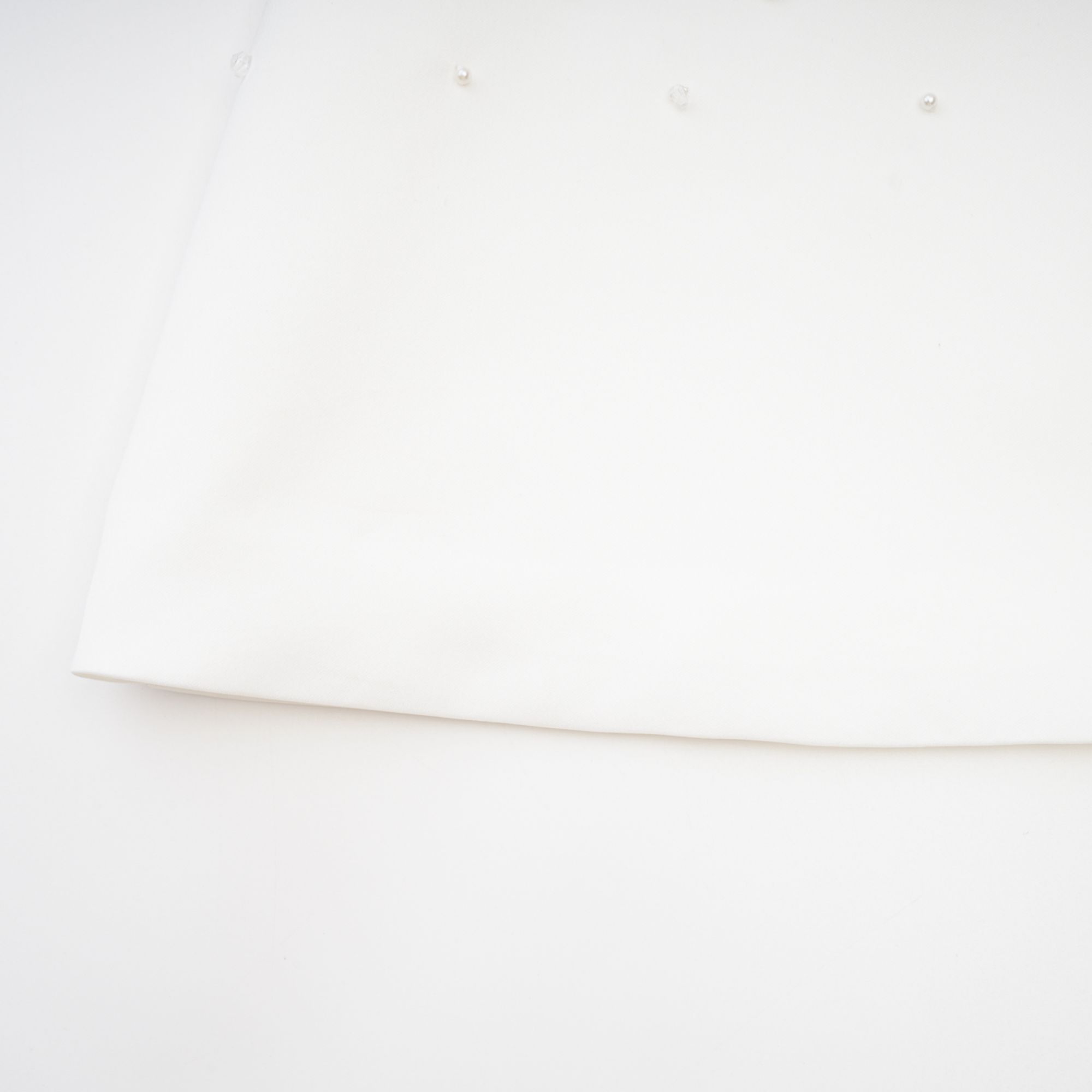 MELISANDE EMBELLISHED WHITE MINI DRESS FOR EVENTS
