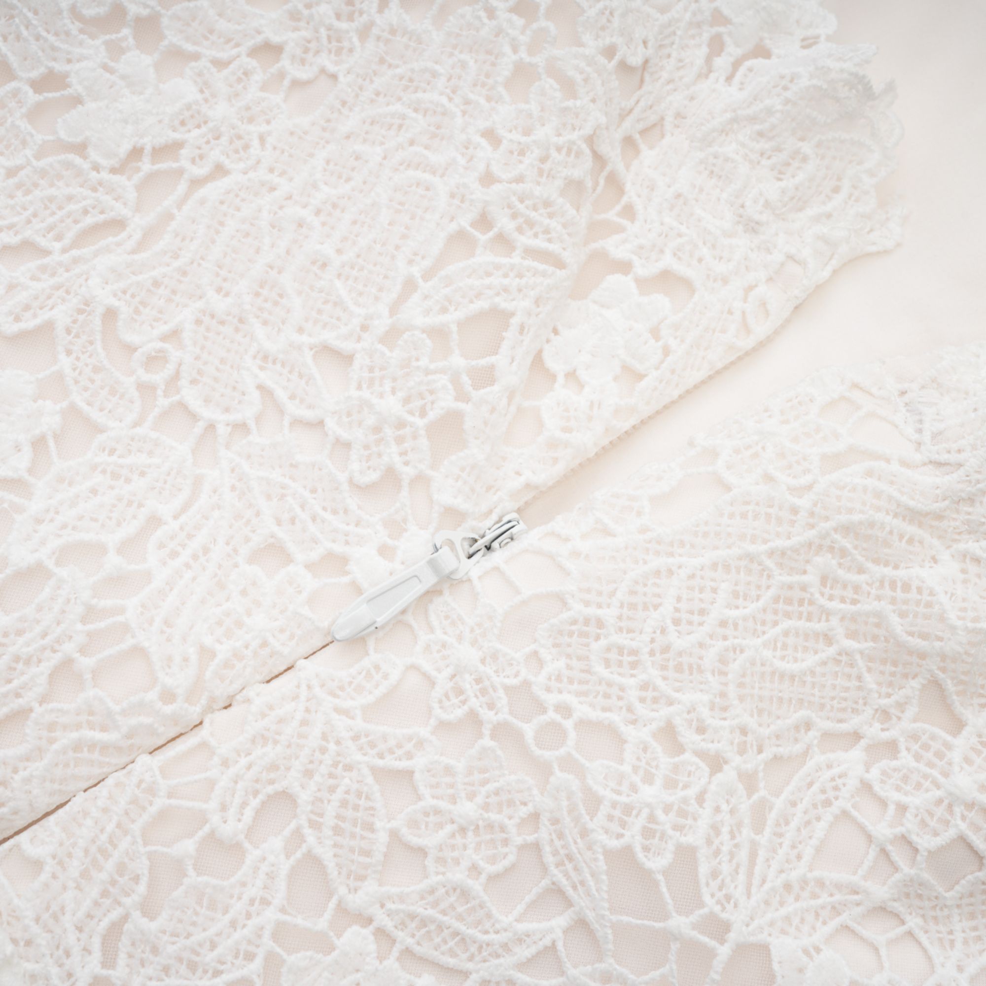 CYRIELLE CORDED LACE TIERED MINI DRESS